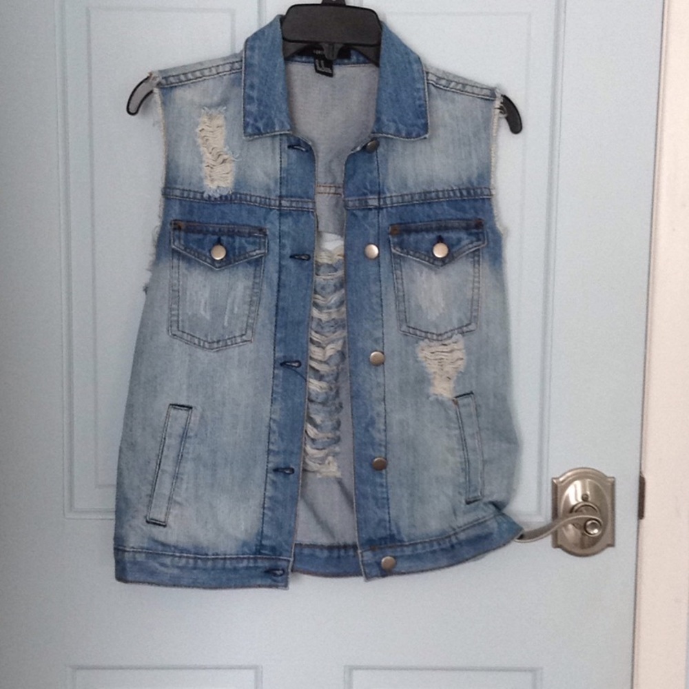 Jean vest